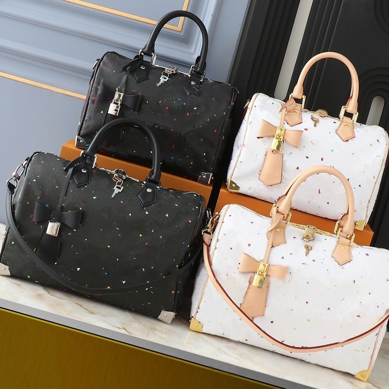 Designer bag top Luxury Bag Large Capacity Multi Functional Boston Bag Pillow color printing Shoulder Bag Versatile Crossbody Bag Women's Bag handbag bags
