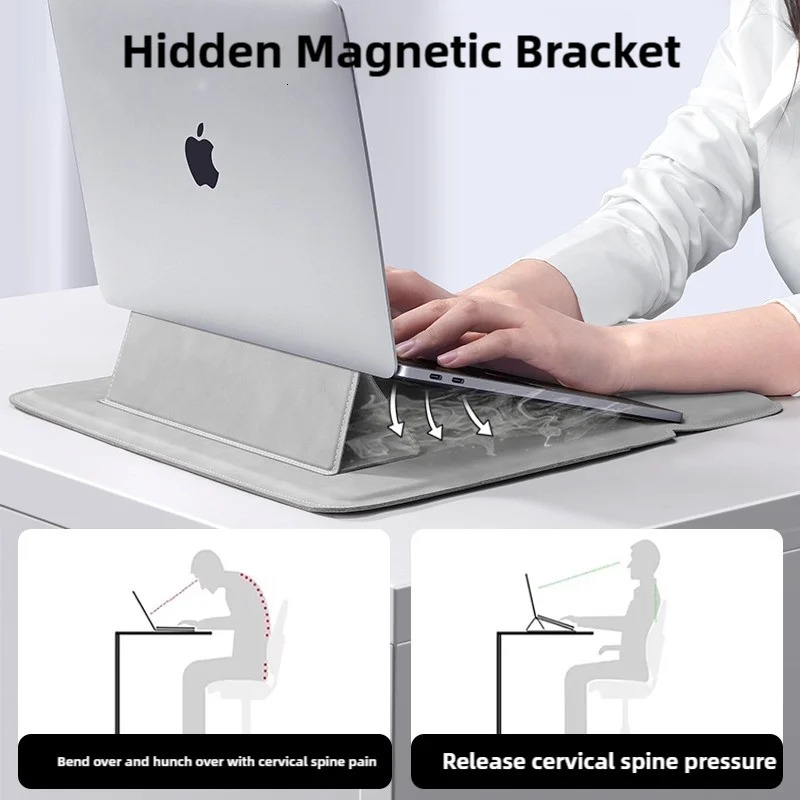 Laptop Sleeve Case 13 14 15 156 Inch For Huawei HP DELL Liner Sleeve Bag For Macbook Air Pro 13 136 M4 Notebook Bags Men Women 251219