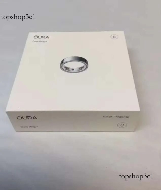 Oura Smart Ring 4Th Generation Black/Sier/Invisible/Brushed Sier/Gold/Rose Gold Size 4 To 15
