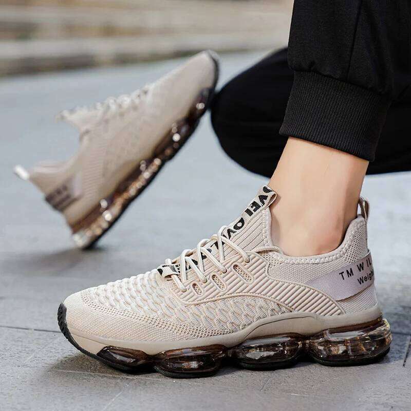 Luxury Men's Sneakers Casual Breathable Trainer Race Fashion Loafers Running Shoes for Male Tenis 25M1219