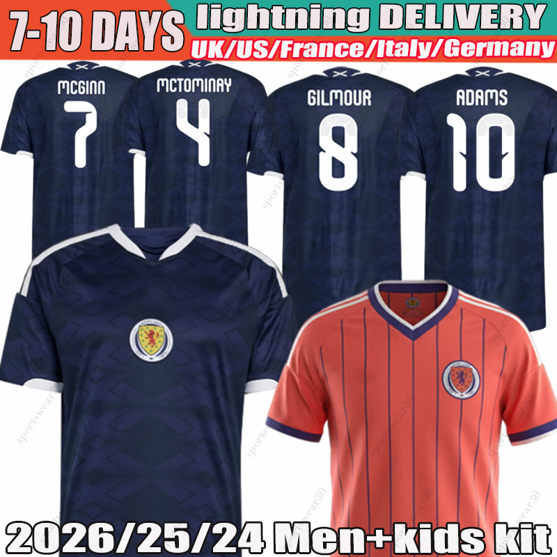 scotland world cup 2026 Soccer Jerseys McTominay TIERNEY ROBERTSON football shirt CHRISTIE McGREGOR McGINN McKENNA men kids kit scotland football top