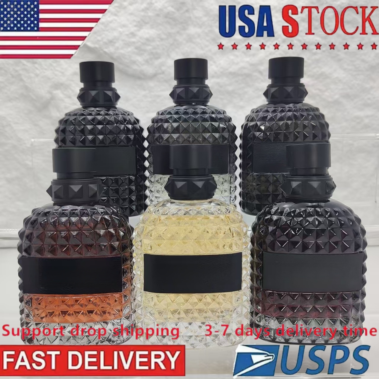 fast ship in the US Designer Parfum for Male Perfume Men Spray Bottle Cologne Spray Deodorant Smell Long Lasting Fragrance Cologne Men