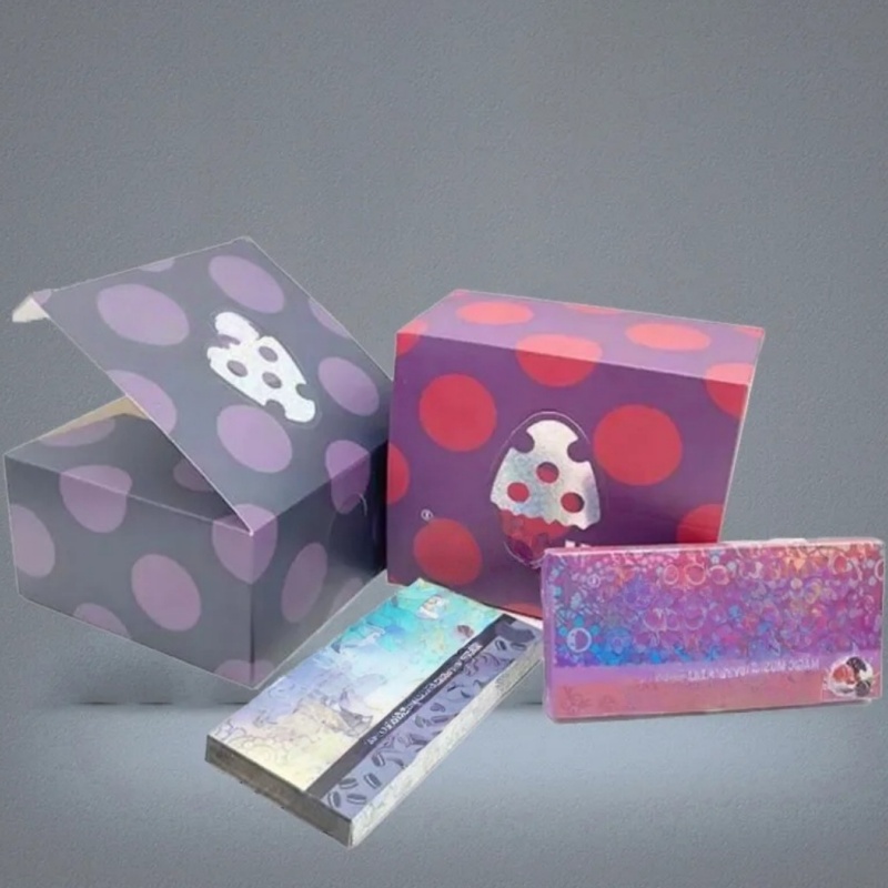 Chocolate Bar Polkadot 4G Mushroom Chocolate Bar Boxes Chocolate Package Case With Hologram Stickers packaging box series