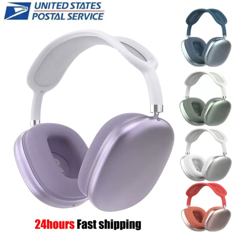 New headphones Stereo Hi-Fi Super Bass Bluetooth max headphones pro max with HD Sound Quality P9 B1 earphone Pop-up window connection headphone US Overseas Warehouse