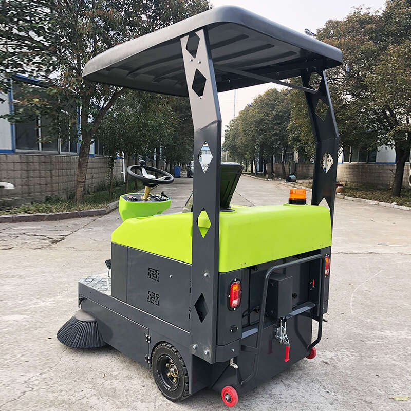 Multi-Purpose Ride-On Sweeping Machine Suitable for Indoor and Outdoor Commercial Cleaning Tasks