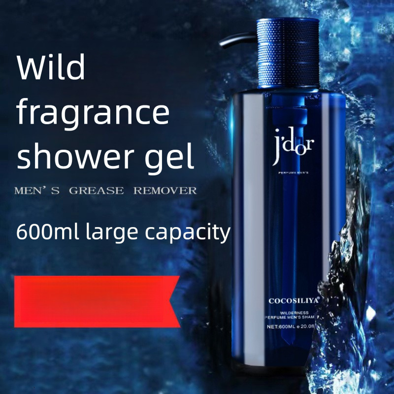 Bestseller Wild Perfume Scent Men's Shampoo and Body Wash Long-lasting Fragrance One-piece Dropshipping ddmyHappy
