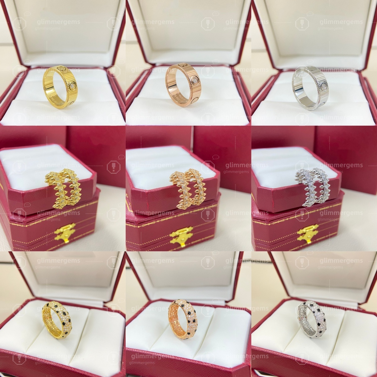 High quality gold designer diamond ring rings designer for women engagement men love ring rings for men luxury Ring mens gold rings luxury designer jewelry women
