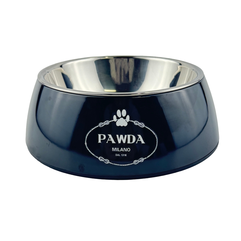 Designer Pet Bowls 2 in 1 Food Water Bowls Non Slip Skid Proof Heavy Duty Pets Cats Puppy Melamine Bowls for Feeding Drinking Small Medium Dogs Cats P