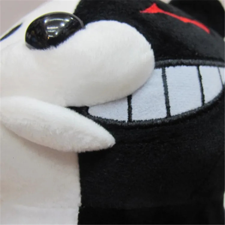 25cm Anime Dangan Ronpa Super Danganronpa 2 Monokuma BlackWhite Bear Plush Toy Bear Soft Stuffed Animal Dolls Toys 251216