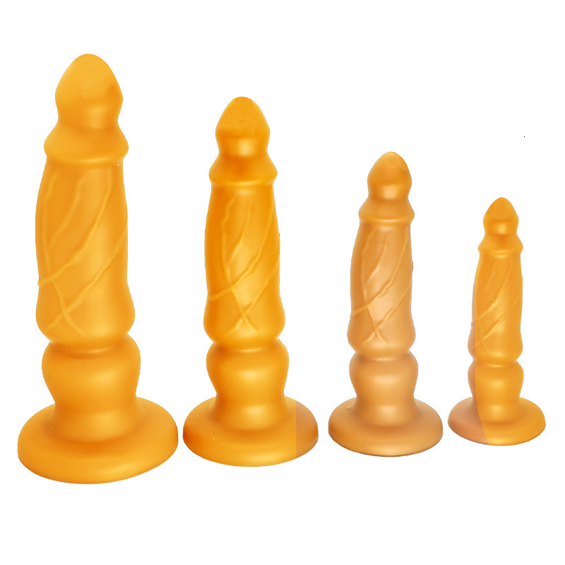 Unisex Anal Plug Large Soft Dildo Anal Plug Anal Expander Masturbator SM Adult Products Erotic