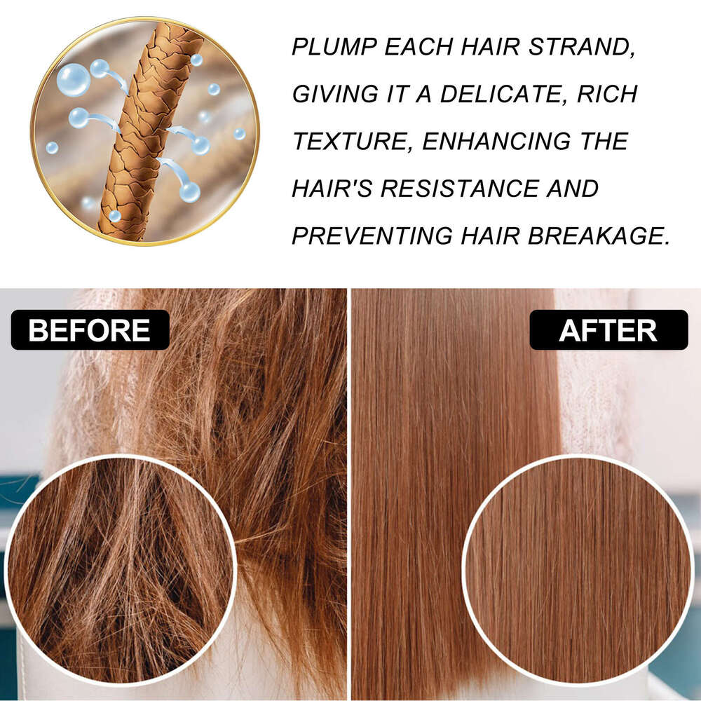 Jaysuing Smoothing Frizz Repair Damaged No-Pull Straightening Smooth Beautiful Hair Correction Cream