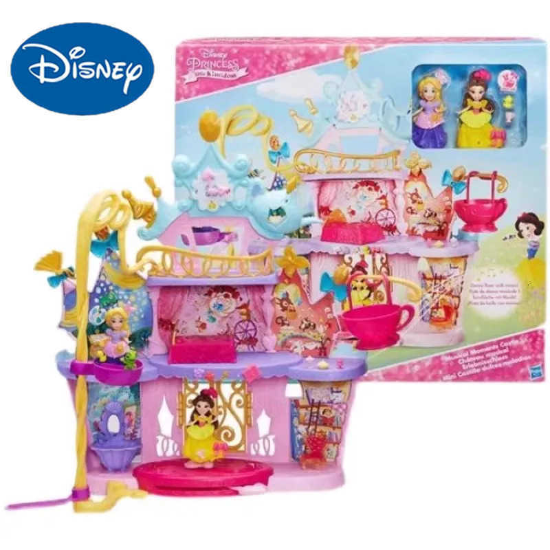 Disney Hasbro Disney Princesses Mini Anime Character Characters Music Castles C0536 Girls Household Toys Gifts Birthday Present H251219