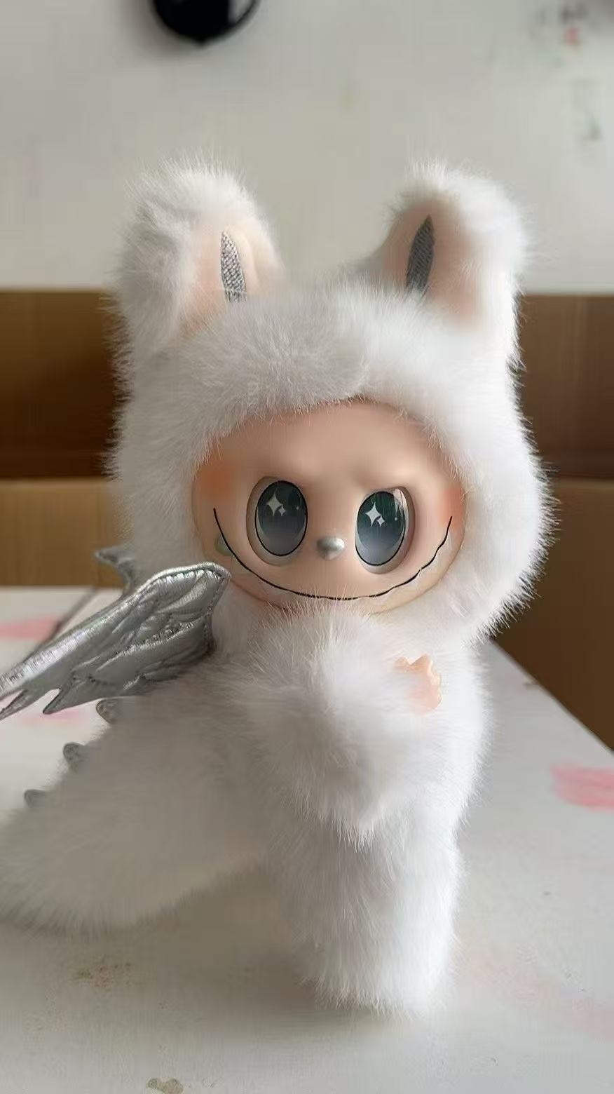 20cm Labubu Edition Exciting Macaron Big Energy PVC Material for Hidden Figure Character