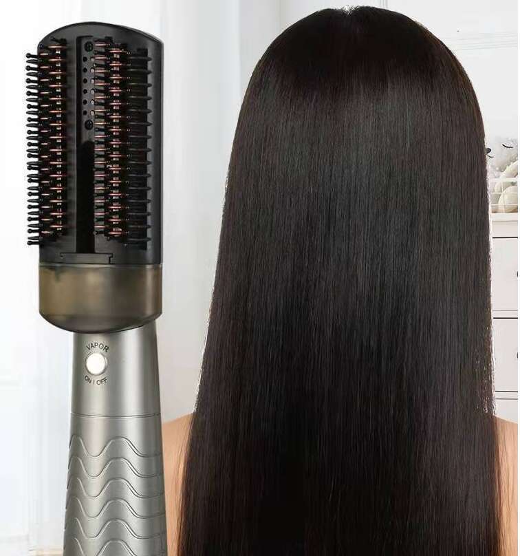New Multifunctional Hot Air Comb Steam Spray Hair Dryer