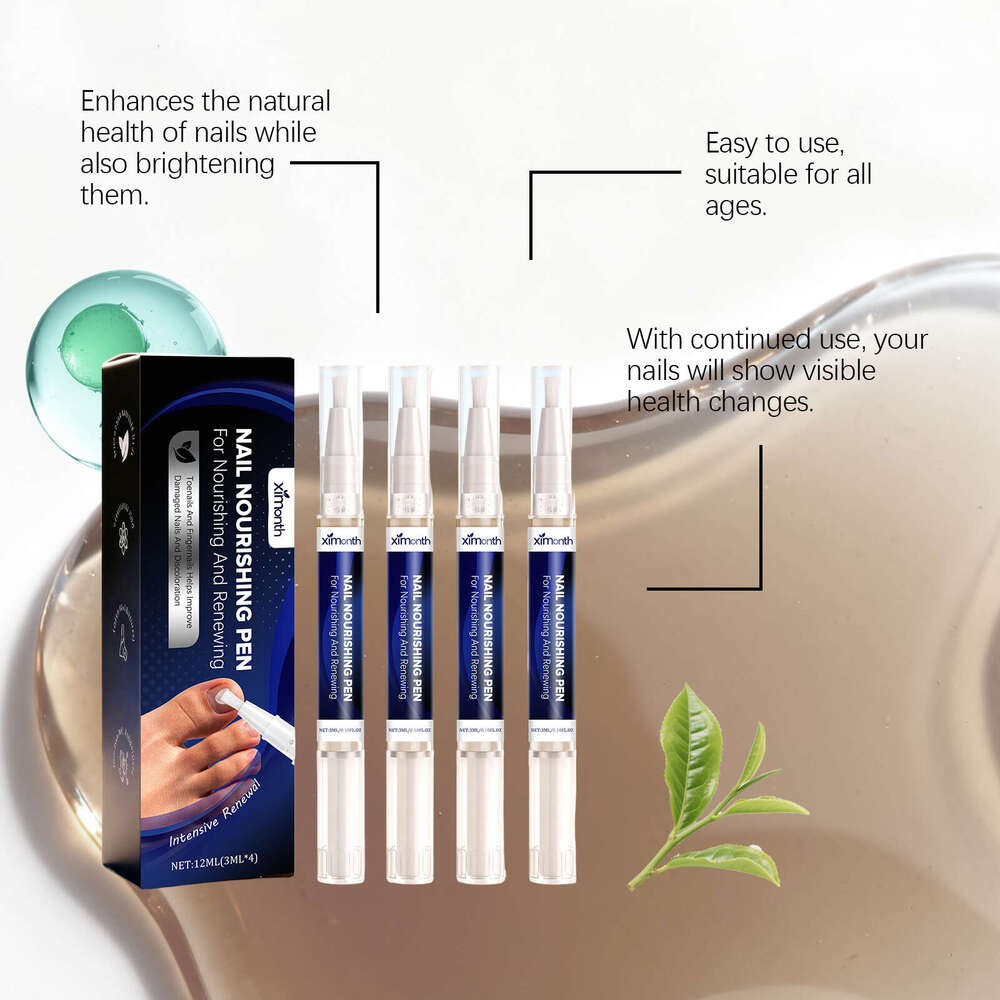 XIMONTH Nail Moisturizing Care for Soft and Hard Nails Natural Shine Maintenance Nourishing Pen