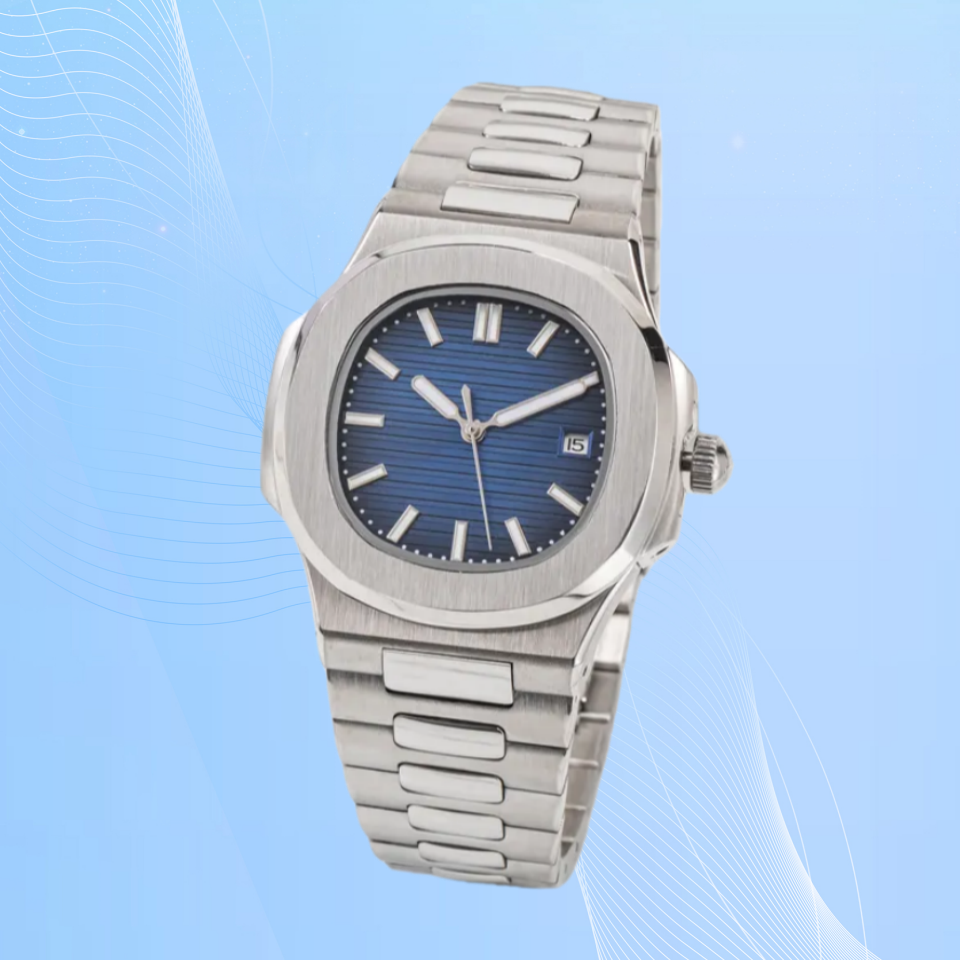 Watch fashion men's watch ladies watch 40mm trend luminous waterproof stainless steel men's watch