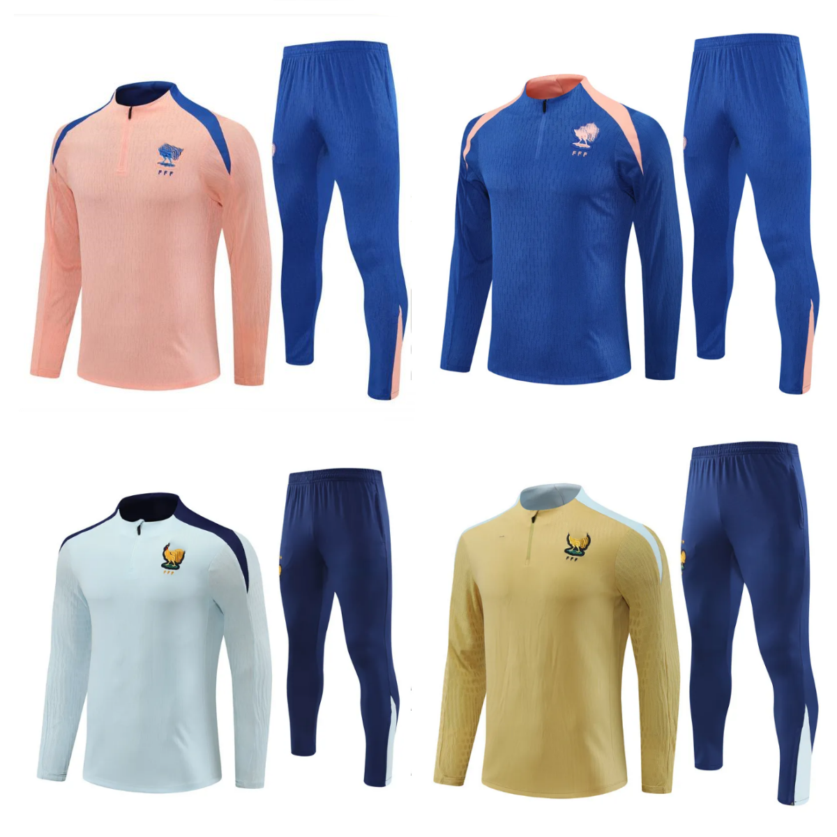 French tracksuit club Full Sets 2025 26 BENZEMA training suit24 25 26 GIROUD MBAPPE GRIEZMANN PAVARD KANTE Maillot de foot equipe Maillots Men kids training suit kit