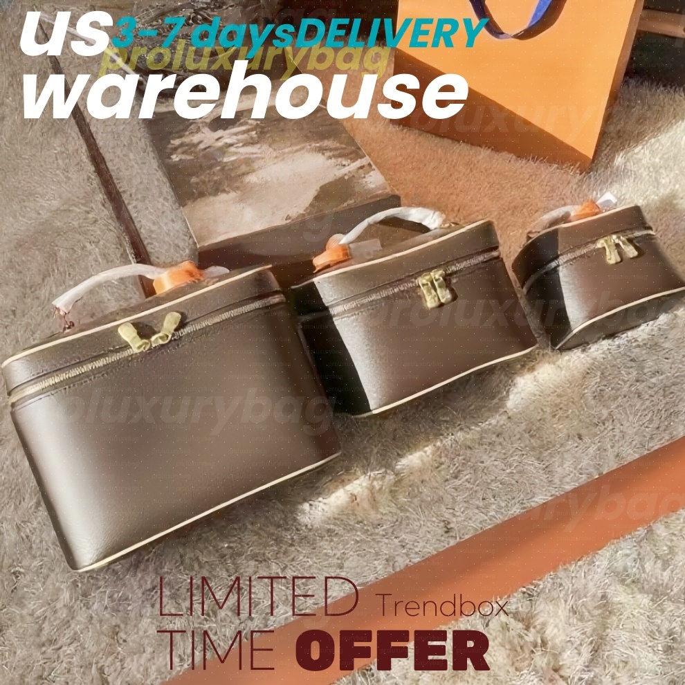 Luxury Designer Makeup cosmetic Bag vanity toiletry bag designer Clutch Shoulder Bags Womens Handbag Leather Make Up Bags Cross Body Shoulder Totes Wash bags