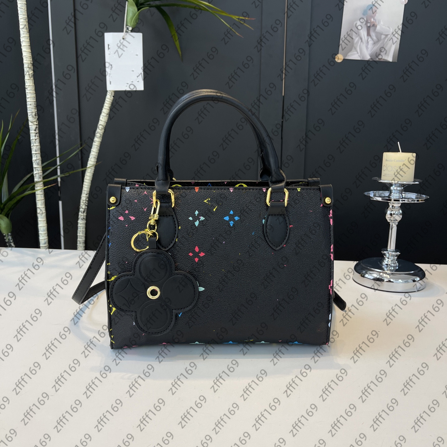 designer bag handbag tote bag Bag onthe go Women Classic Fashion Handbag hobo Leather with bag new medium bag High quality bag shoulder bag.25cm