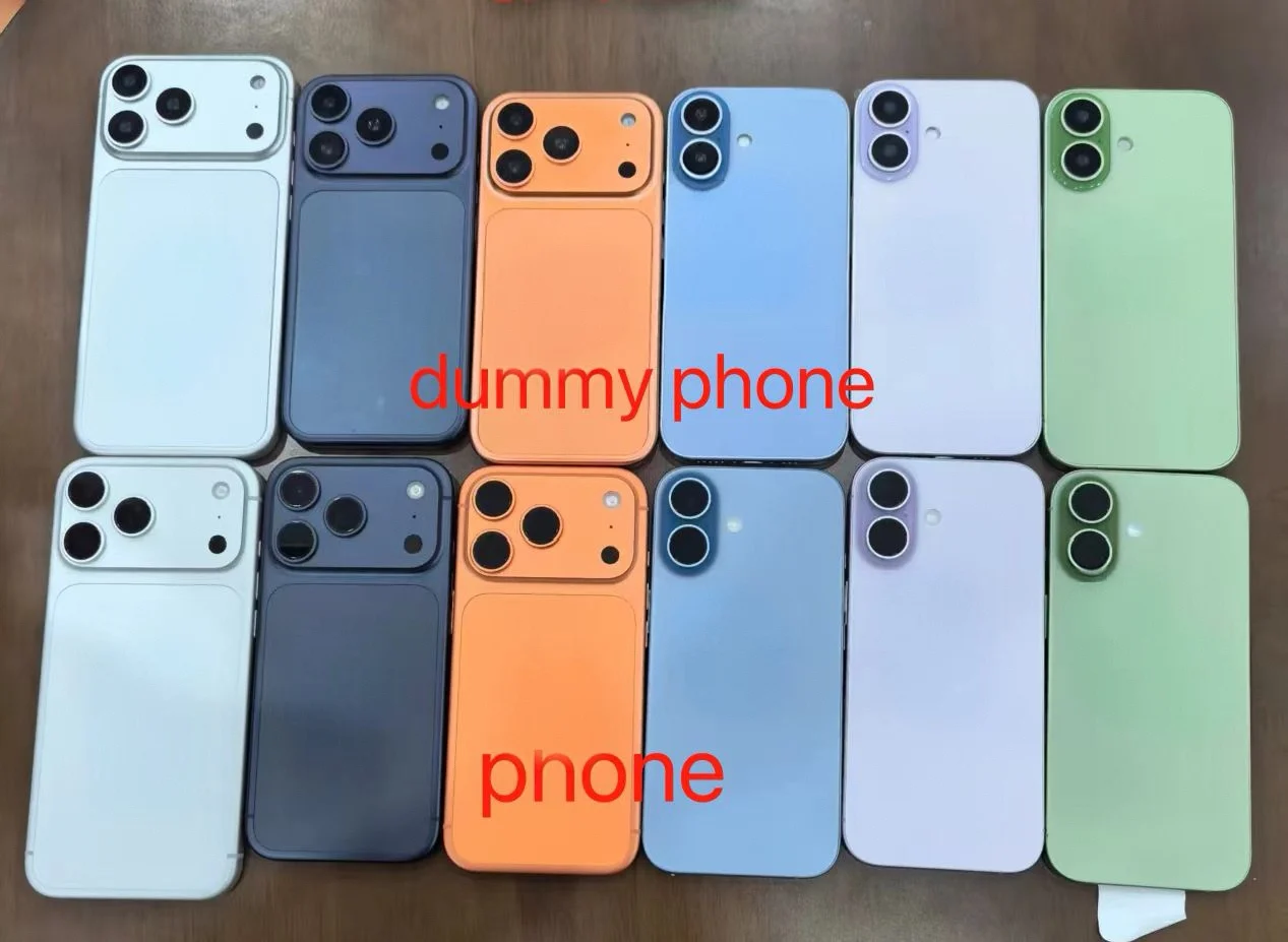 Fake Phone For Iphone 17 Air 16 Pro Max 16 Plus Non-Working Display Model Mould Dummy phone dummies Display Toy