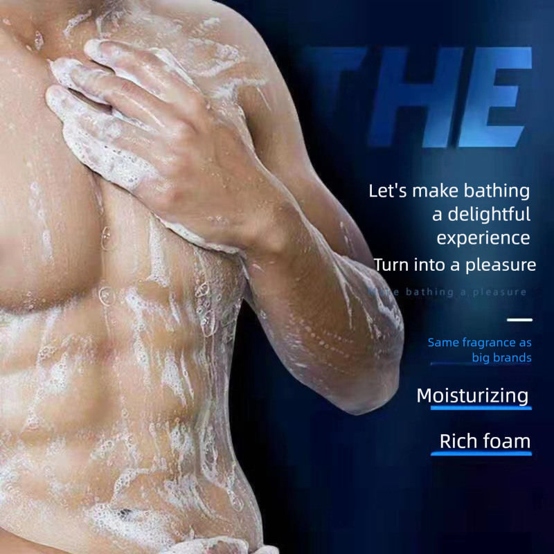 Bestseller Wild Perfume Scent Men's Shampoo and Body Wash Long-lasting Fragrance One-piece Dropshipping ddmyHappy