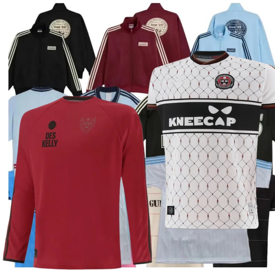2026 27 Oasis Tour Jacquard Football Jersey Shirts Kit 25 26 Fontaines Dc Home Away Third Bohemians BLACK GUINNESS Soccer Jerseys 135th Anniversary Oasiss Live 999