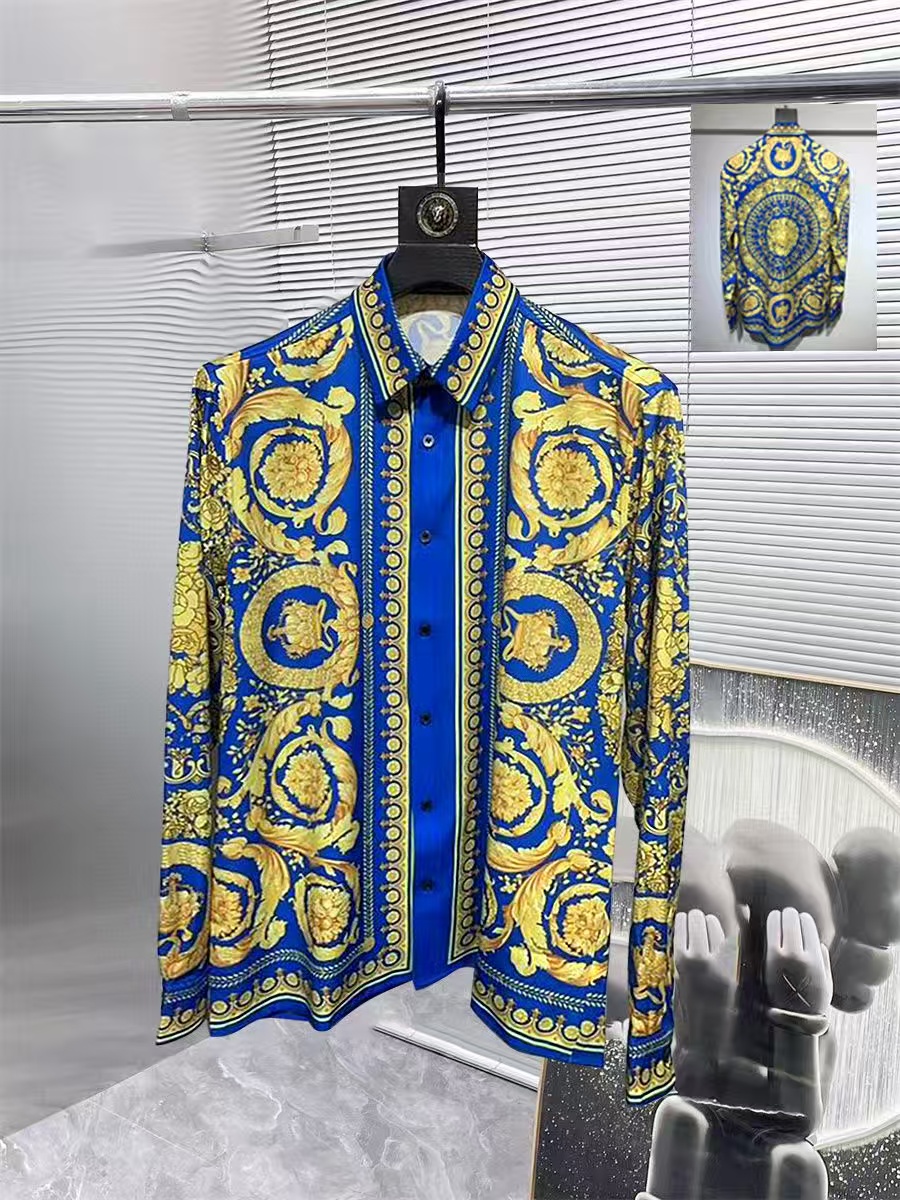 New Fashion Hawaii Floral Print Beach Shirts Men's Designer Silk Bowling Shirt Casual Hawaiian Shirts Men Summer Blouse Short Sleeve Loose