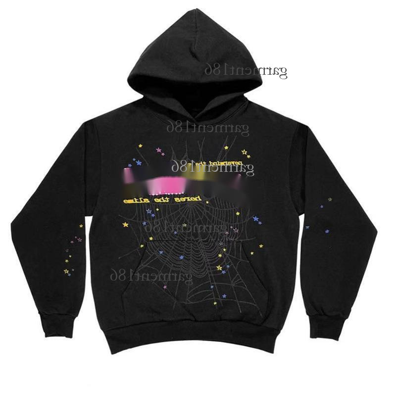 Men Hoodie spider hoodie Designer Pullover High Quality Men Women Fashion Loose Sweatshirts Pant Man Casual Black White Floral Clothes Tops Sweatshirt 25