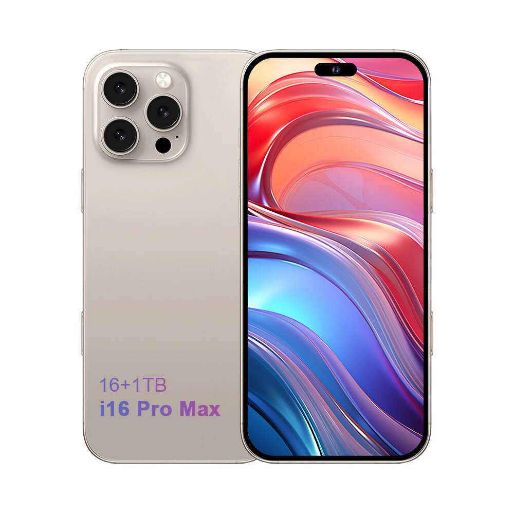 Renowned brand globally hot selling cross-border smartphone i16 ProMax Android 16+1T phone