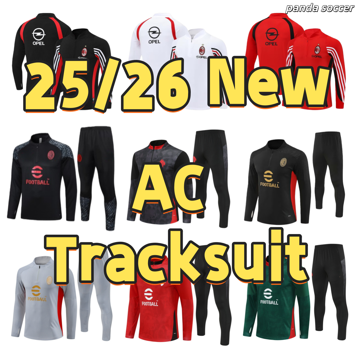 25 26 AC soccer tracksuit Men and kids Napoli 2025 2026 AC football tracksuit Naples training suit BARELLA MILANO MODRIC training suit jogging jacket set