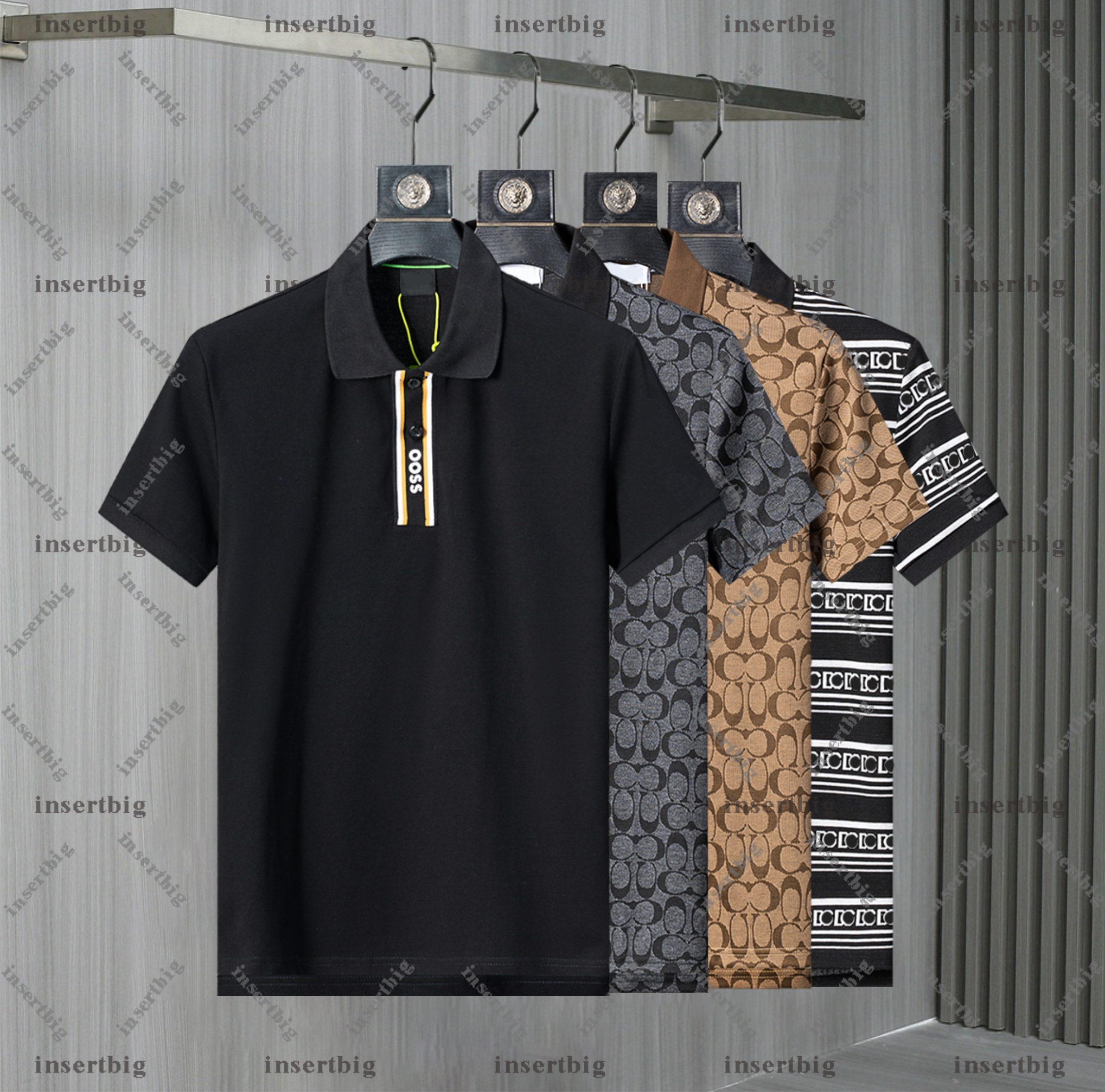 New Designer Polo Shirt Brand Mens T Shirt Comfortable And Fashionable Summer Pure Cotton Mens Polo Shirt Solid Color Small Label Shirt 26s