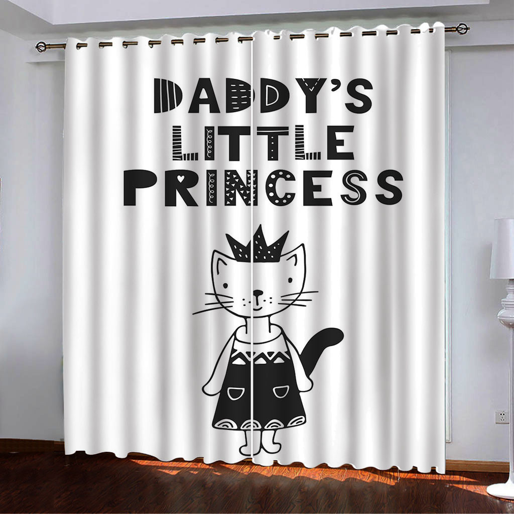 YL-38001 Floral Printed High-Density Blackout Curtain Available for Cross-Border Trade, 3D Digital Printing, Custom Designs Accepted.