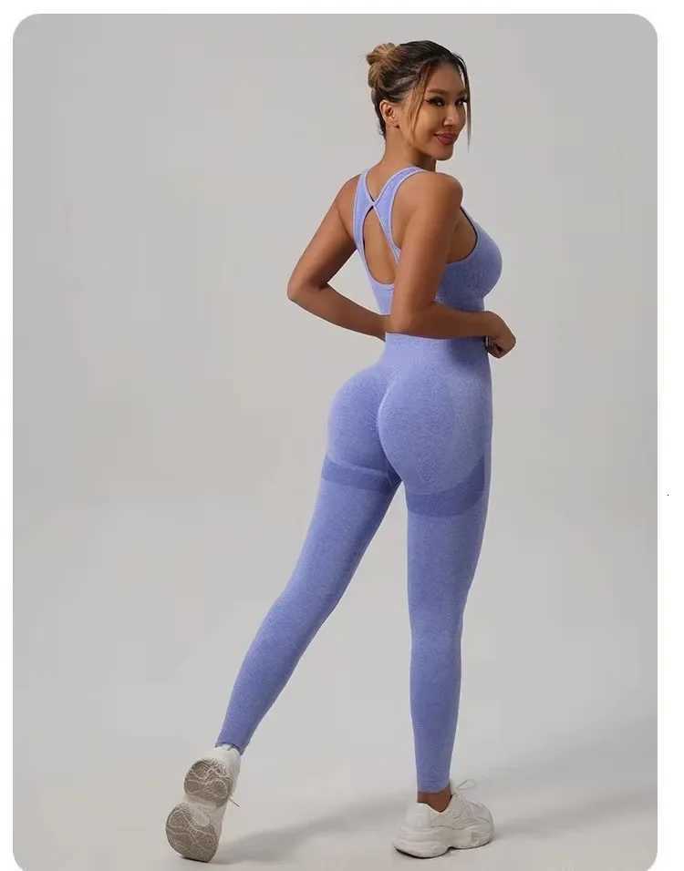 Seamless Yoga Set Women Beauty Back Sports Bra Hip Lifting Leggings Workout Set Breathable Fitness Set Gym Clothingt251219