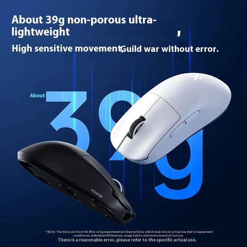 Official MCHOSE L7 Ultra Wireless Gaming Mouse PAW3950 E-Sport Sensor Realtek Flagship Master TOPSPEED 8K Polling Rate 39g Mice 25L1219