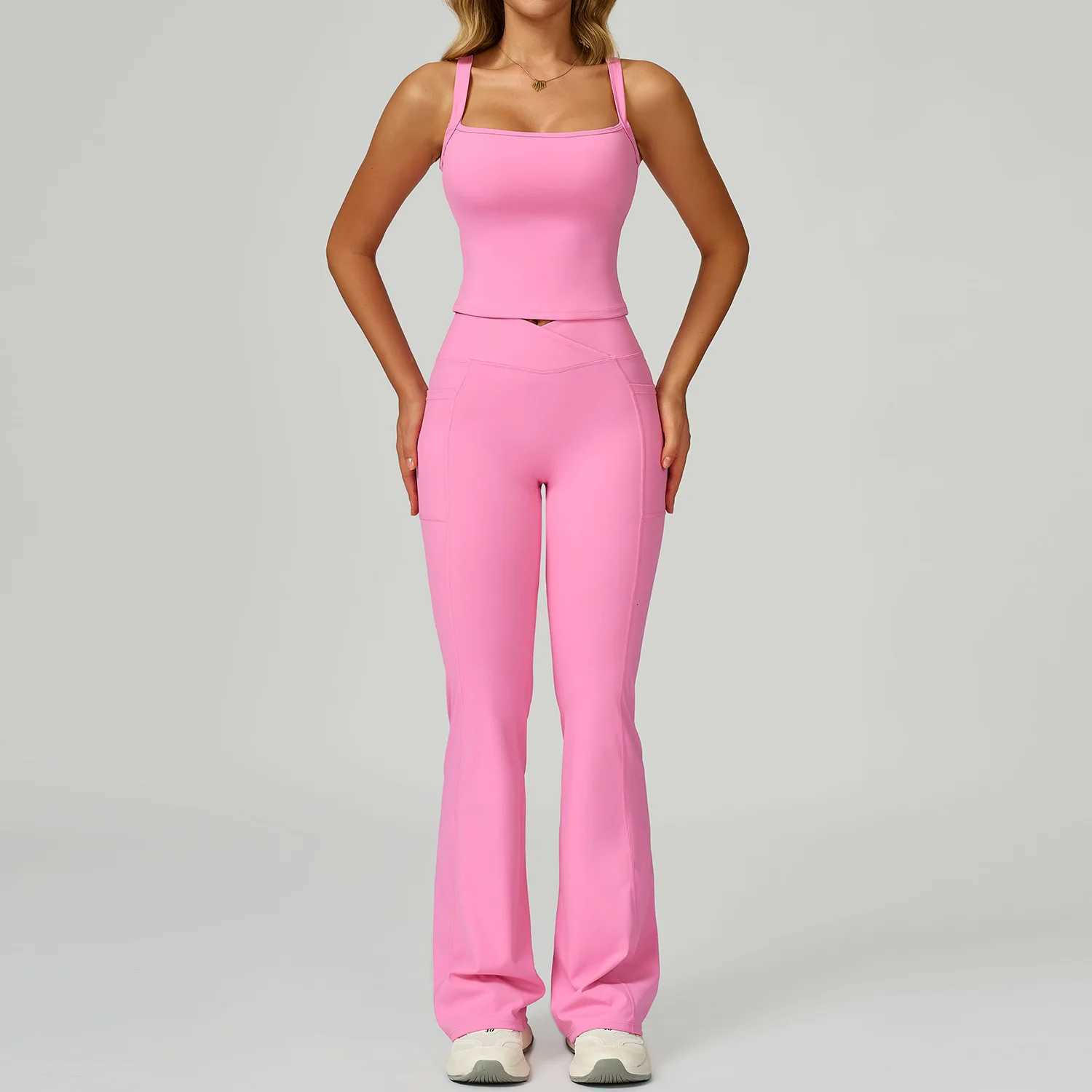 Yoga Suit 2PCS Women Tracksuit Sports Bra High Waist Leggings Shorts Outfit Gym Set Fitness Workout Clothes Push Up Sportsweart251219