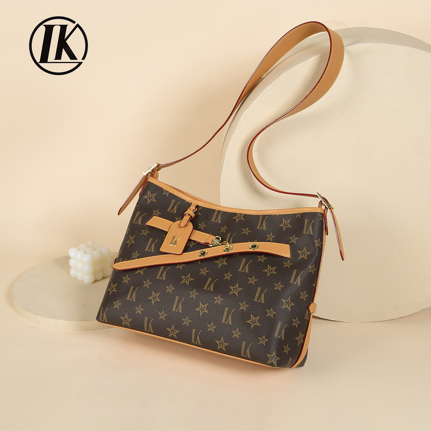 LORDLY KNACK designer bag free shipping Light luxury high-quality fashion classic print shoulder bag versatile large capacity womens cross body bag br