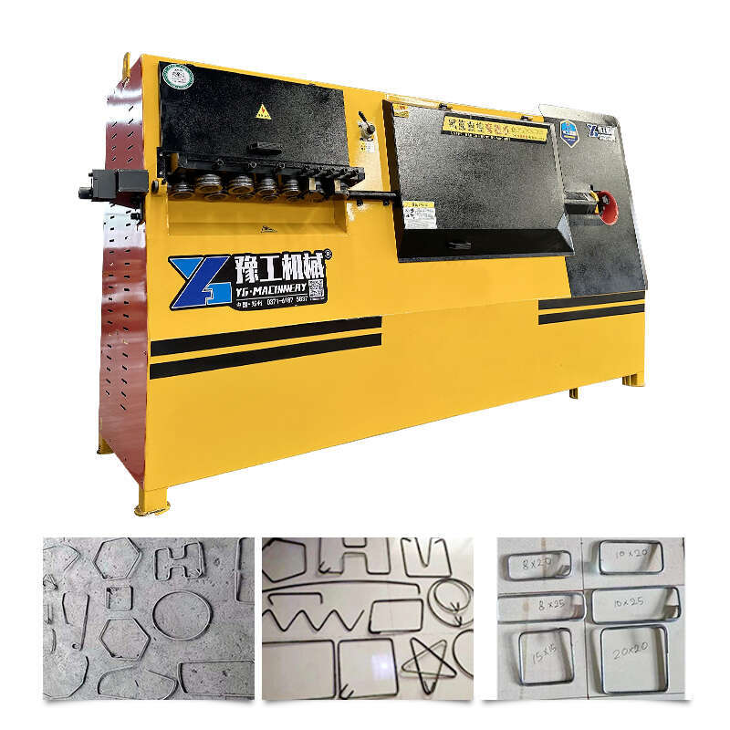 Reliable Automatic Hoop Bending Machine for Reinforcement Cages in Columns and Beams