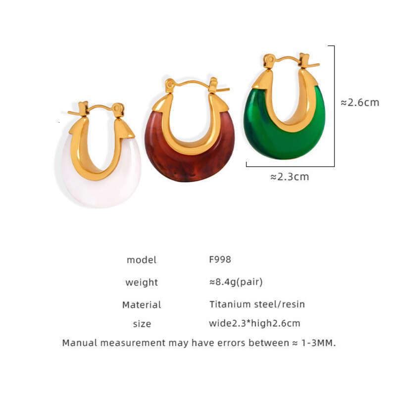 Women's Vintage Style Personality Niche Earrings: 18K Gold/Silver Plated Titanium, Elegant Simple Versatile, Valentine's Day Gift & Fashion 