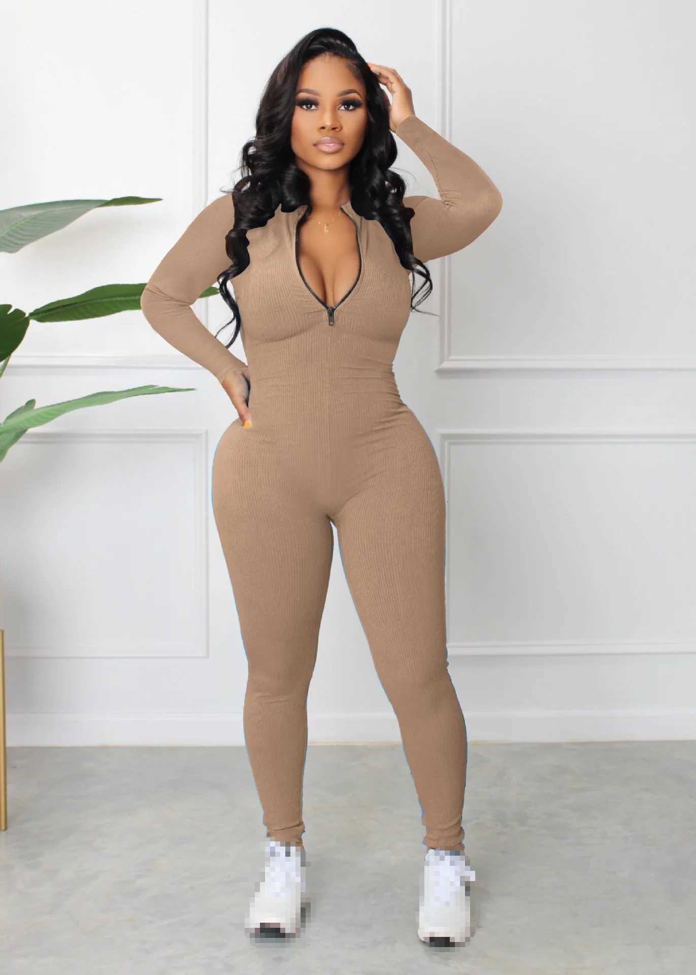 jumpsuit women 2022 club outfits for women birthday outfits overalls one pieces fall outfit woman romper wholesalet251219