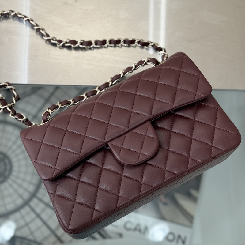 Mirror quality Designer Classic Handbag Flap Bag Shoulder Bag for Women Luxury Lambskin Bag Chain bag Crossbody bags 23cm with Box 24C03C