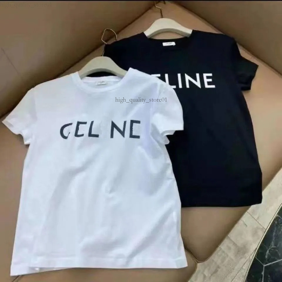 Celineshirt 2025 New Pringting Tee Cotton Summer Street Skateboard Mens T Shirt Men Women Short Sleeves High Quality Breathable Casual Shirt 728