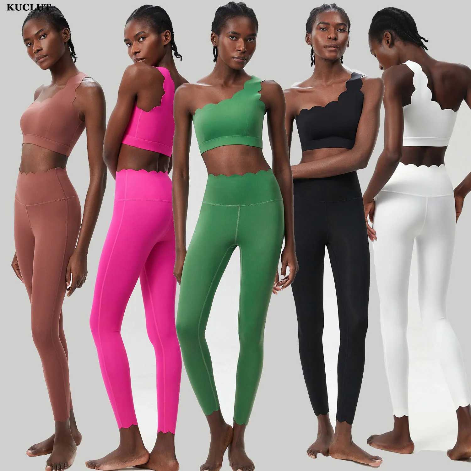 Women Fitness Sets Two Pieces Yoga Suits Buttery Soft Gym Running Clothing Quick Dry Female Outfits Stretchy Workout Tracksuitst251219