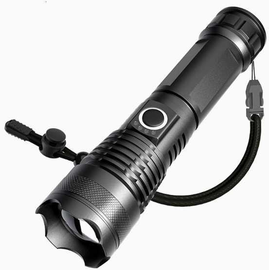 Flashlight powerful light bursts laser gun long-lasting rechargeable outdoor tactical multi-functional mini white laser flashlight H251219