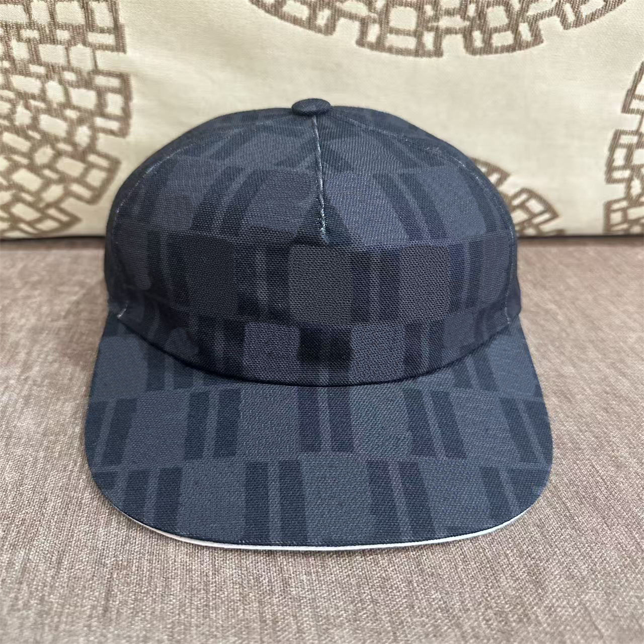 Fashion designer hat classic plaid Cotton Baseball cap for men women high end luxury cap retro plaid letter Sun hat Bucket hat 8911