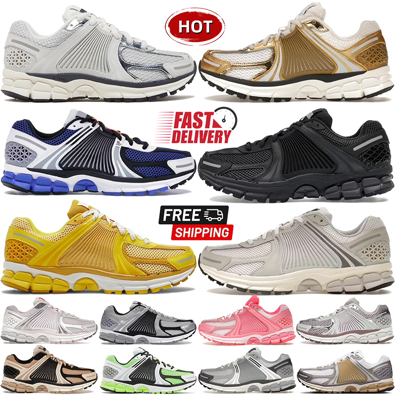 Mens zoom Vomero 5 sneaker Photon Dust Metallic Silver womens running shoes Triple Black White Racer Blue Platinum Tint Yellow Ochre Iron Ore outdoor trainers US 5.5-11