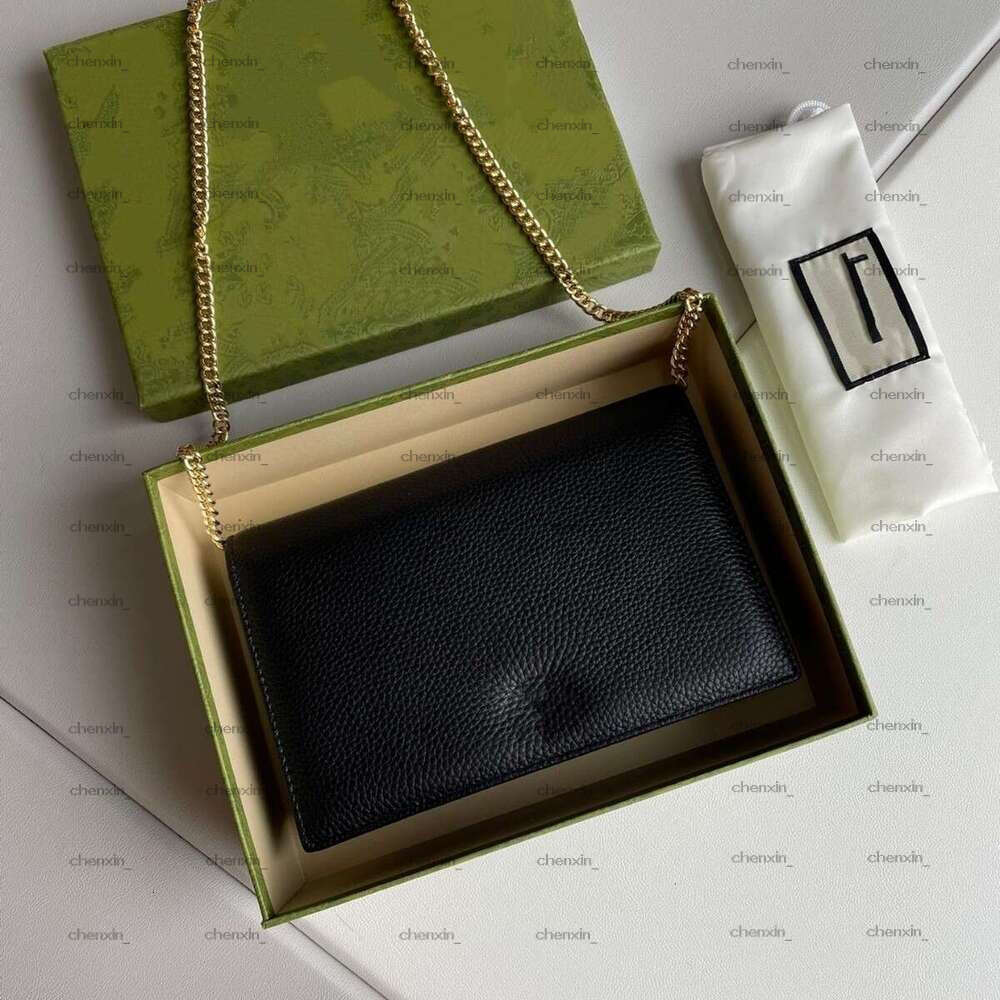 G u c c i Designer purse Gu Ci luxury wallet women Marmont Series Chain Wallet Personality Versatile Crossbody Bag Card Holder