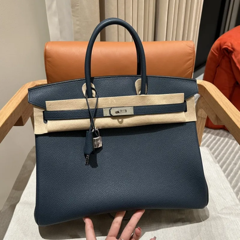 Designe H Birkinr Women's Handbags Luxury Designer Shoulder Bags Fashion Leather Hand Bag Women's Handbag With Metal Buckle