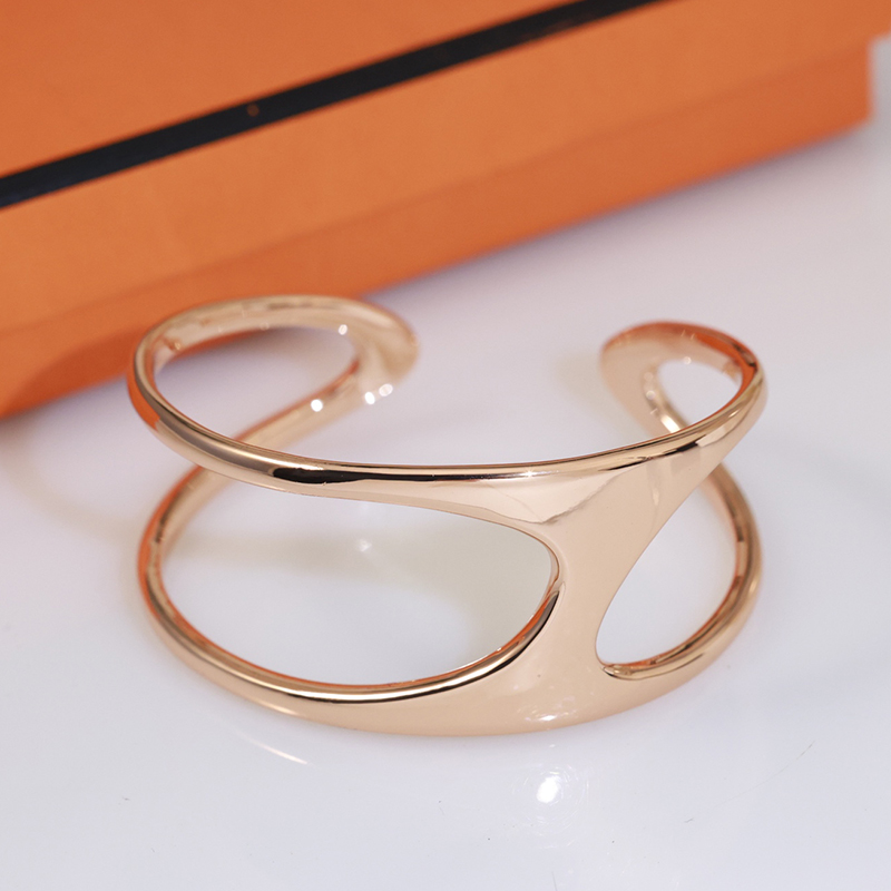 O Maillon HH earring Designer earrings for woman ladies stud 18 K gilded studs Counter quality with box new selling with box 065