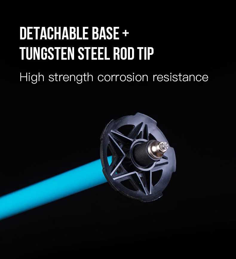 AONIJIE-Lightweight Folding Collapsible Quick Lock Cross-country Trekking Pole Aluminum Alloy Walking Stick Hiking Trail E4202 G251220