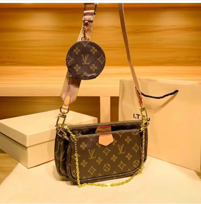 Designer Bag Women Mini Large Fashion High Quality Handbags Cross Body Removable Shoulder Straps Tote Purse Three-In-One Leather Chain Wallets lvslys bag purse sac de